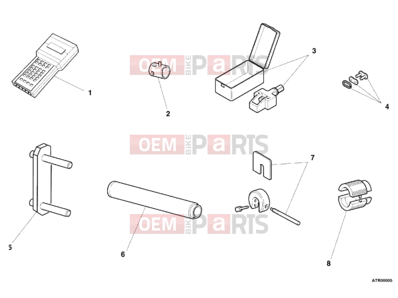 DUCATI 2001 Supersport 750 SS WORKSHOP SERVICE TOOLS, FRAME » FRAME