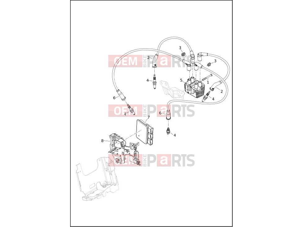 Harley-Davidson 2019 SOFTAIL SOFTAIL FXDR 114  - FXDRS ELECTRONIC CONTROL MODULE (ECM) AND COIL