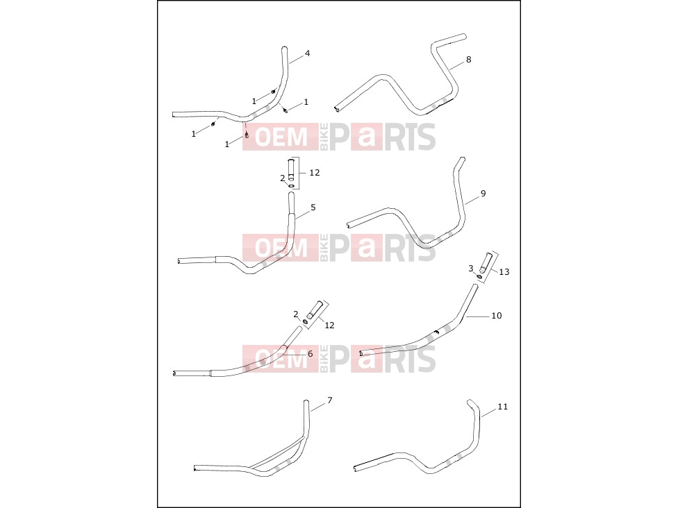 Harley-Davidson 2019 SOFTAIL SOFTAIL BREAKOUT  - FXBR HANDLEBAR