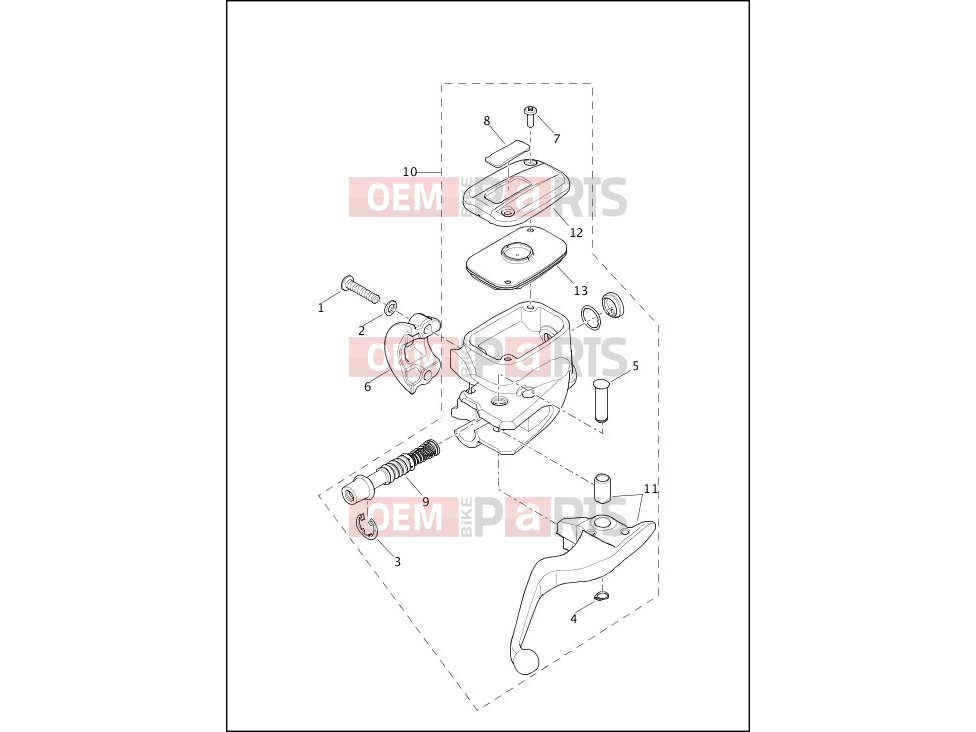 Harley-Davidson 2015 SOFTAIL SOFTAIL STANDARD  - FXST BRAKE CONTROL, FRONT