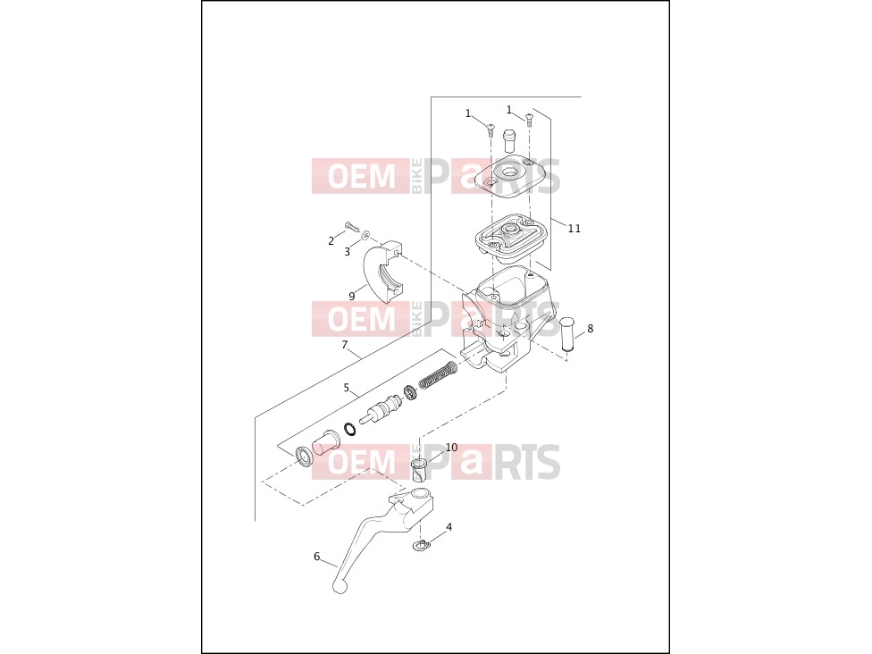 Harley-Davidson 2014 DYNA DYNA FAT BOB  - FXDF BRAKE CONTROL, FRONT
