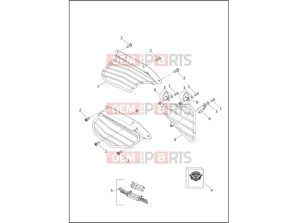 Harley-Davidson 2014 SOFTAIL SOFTAIL STANDARD  - FXST GUARDS, SAREE
