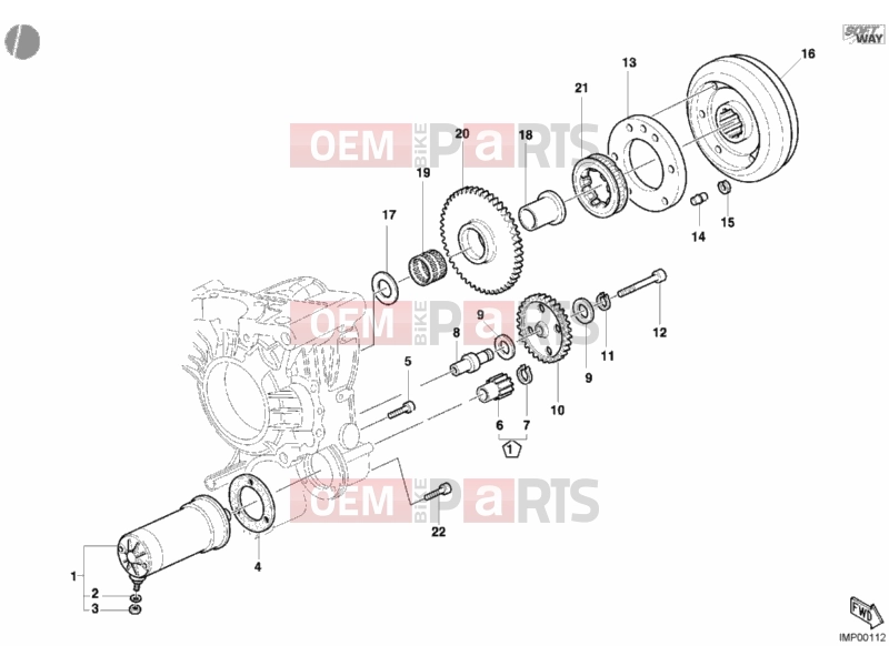 DUCATI 2001 Monster S4 GENERATOR - STARTING MOTOR » IGNITION SYSTEM