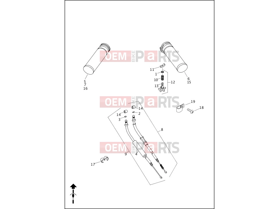 Harley-Davidson 2013 DYNA DYNA SWITCHBACK  - FLD THROTTLE CONTROL