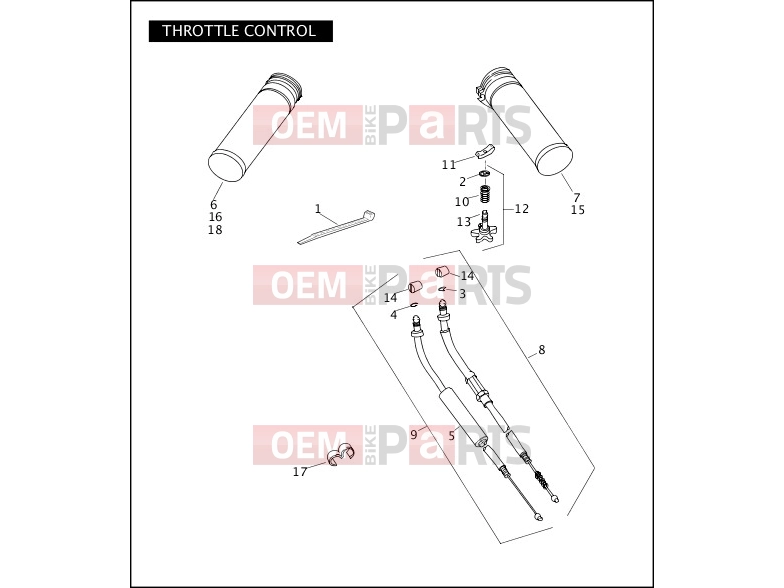 Harley-Davidson 2010 DYNA DYNA SUPER GLIDE  - FXD THROTTLE CONTROL