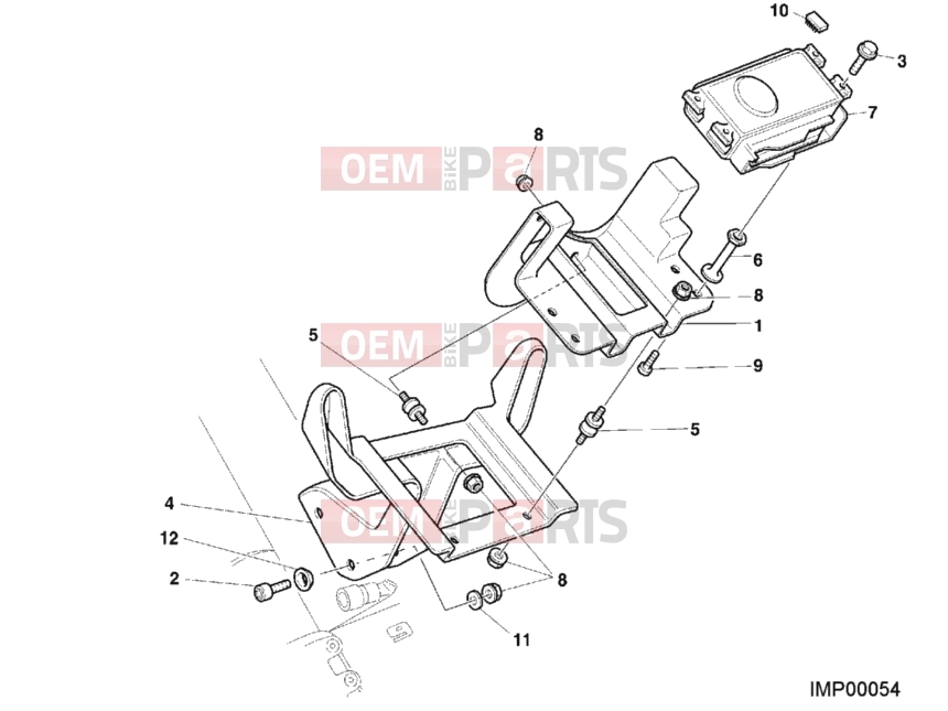 DUCATI 2000 Superbike 748 RS ENGINE CONTROL UNIT » HANDLE BAR