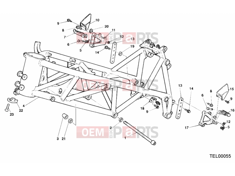 DUCATI 2000 Superbike 748 RS FRAME » FRAME