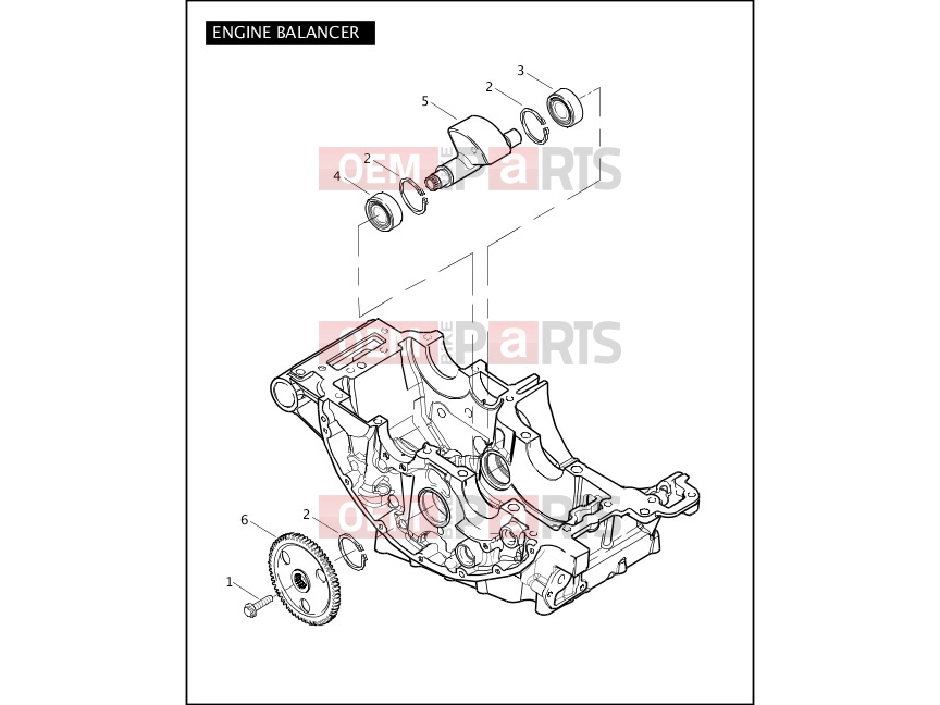 Harley-Davidson 2007 VRSC VRSCD NIGHT ROD  - VRSCD ENGINE BALANCER