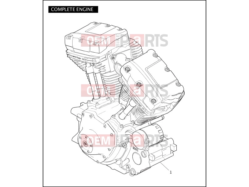 Harley-Davidson 2006 CVO/CUSTOM CVO FAT BOY  - FLSTFSE2 COMPLETE ENGINE