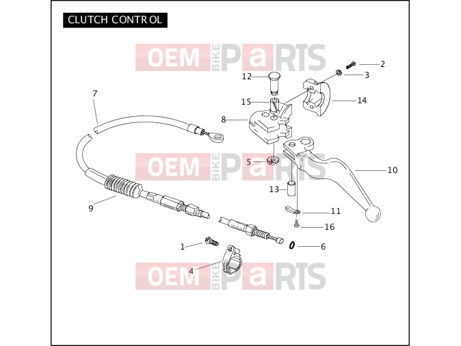 Harley-Davidson 2006 SOFTAIL NIGHT TRAIN  - FXSTB CLUTCH CONTROL