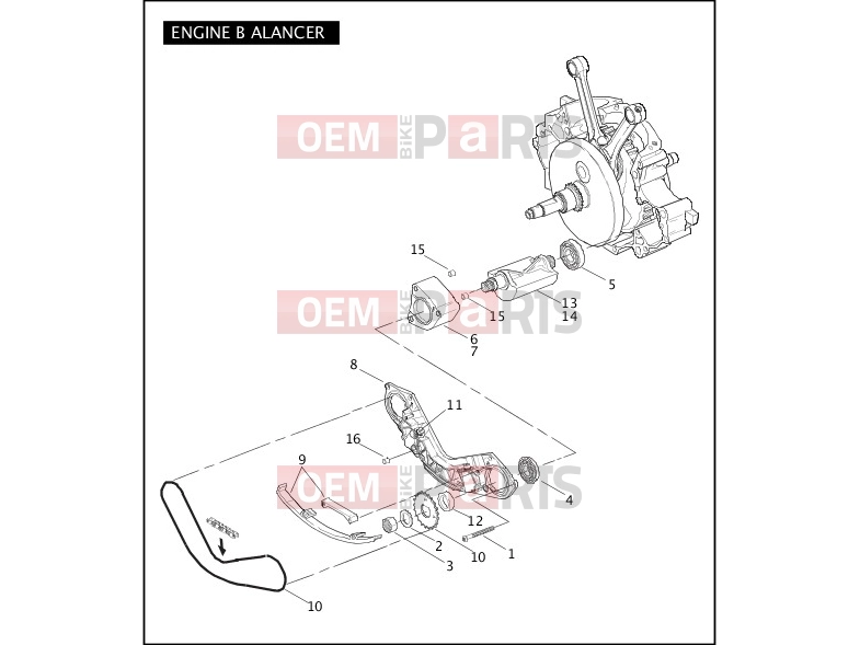 Harley-Davidson 2006 SOFTAIL SOFTAIL DEUCE  - FXSTD ENGINE BALANCER - TWIN CAM 88Bâ¢