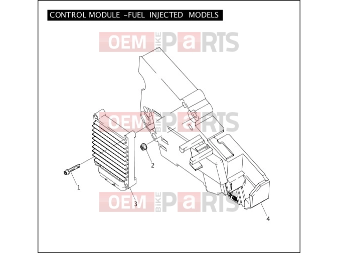 Harley-Davidson 2006 TOURING ELECTRA GLIDE STANDARD  - FLHT CONTROL MODULE - FUEL INJECTED MODELS