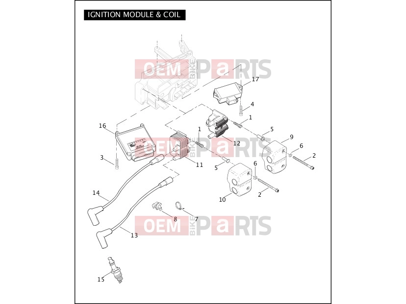 Harley-Davidson 2005 DYNA DYNA WIDE GLIDE  - FXDWG IGNITION MODULE & COIL