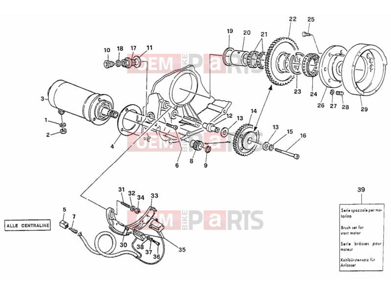 DUCATI 2000 Monster 750 GENERATOR - STARTING MOTOR » IGNITION SYSTEM