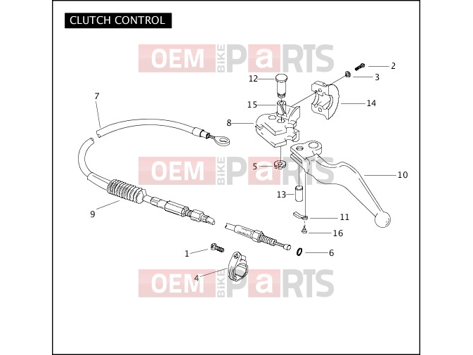 Harley-Davidson 2005 SOFTAIL NIGHT TRAIN  - FXSTB CLUTCH CONTROL