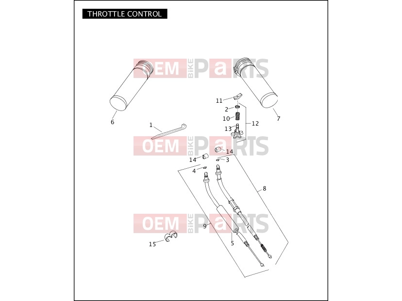 Harley-Davidson 2004 DYNA DYNA WIDE GLIDE  - FXDWGI THROTTLE CONTROL