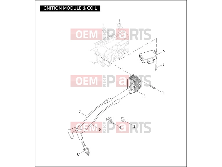 Harley-Davidson 2004 POLICE DYNA DEFENDER  - FXDP IGNITION MODULE & COIL
