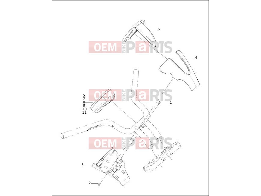 Harley-Davidson 2003 VRSC VRSCA V-ROD  - VRSCA INSTRUMENTS & COVERS