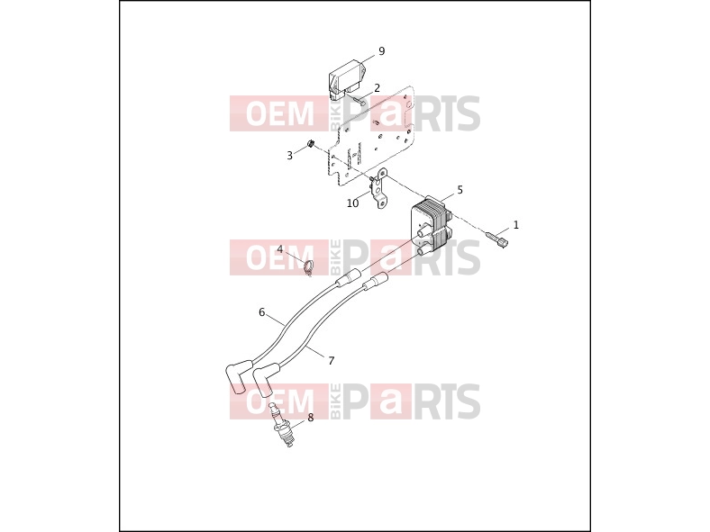 Harley-Davidson 2001 POLICE DYNA DEFENDER  - FXDP IGNITION MODULE & COIL