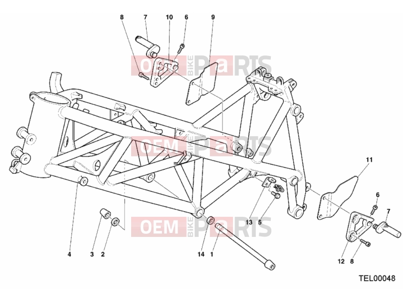 DUCATI 2000 Superbike 996 RS FRAME » FRAME