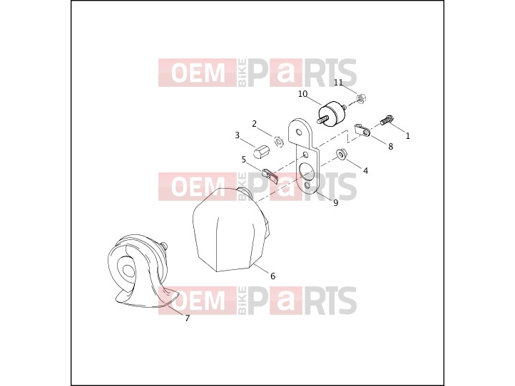 Harley-Davidson 2000 DYNA DYNA SUPER GLIDE  - FXD HORN