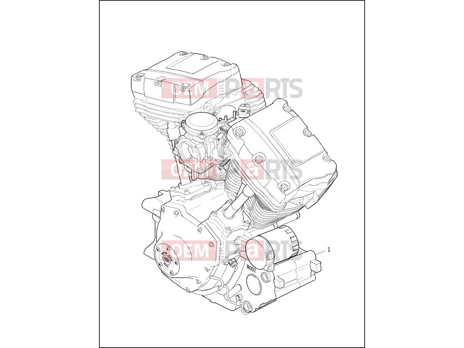 Harley-Davidson 2000 SOFTAIL SOFTAIL STANDARD  - FXST COMPLETE ENGINE - Twin Cam 88Bâ¢