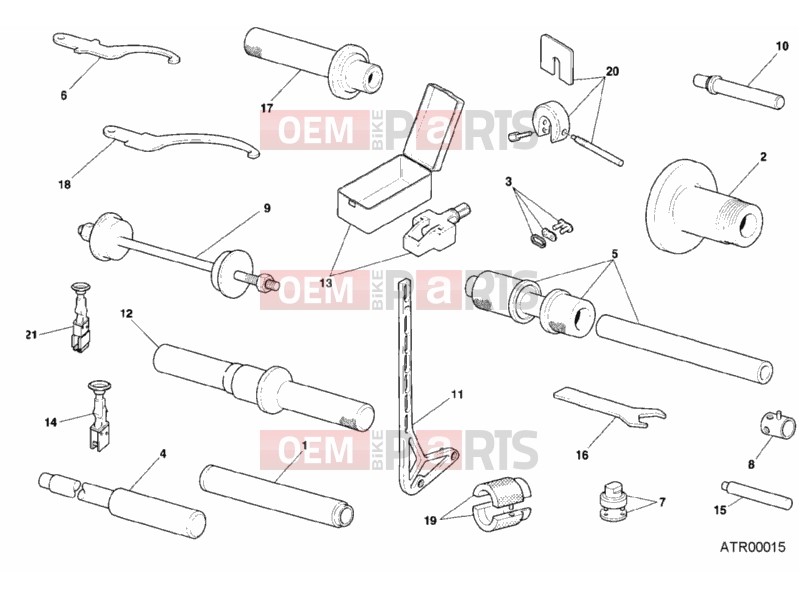 DUCATI 2000 Superbike 996 SPS III WORKSHOP SERVICE TOOLS, FRAME » FRAME
