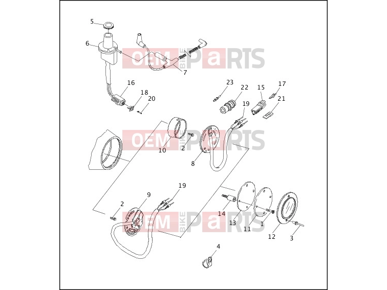 Harley-Davidson 1995 DYNA DYNA SUPER GLIDE  - FXD CAM POSITION SENSOR & VACUUM SWITCH