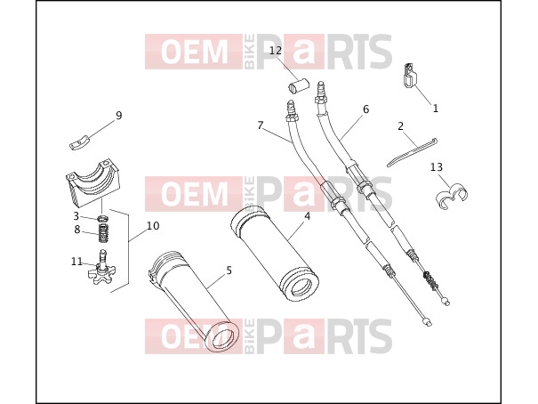 Harley-Davidson 1994 SOFTAIL SOFTAIL CUSTOM  - FXSTC THROTTLE CONTROL