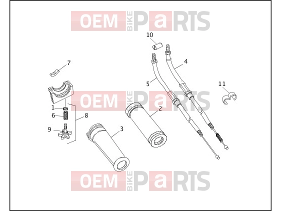 Harley-Davidson 1992 DYNA SUPER GLIDE CUSTOM  - FXDC THROTTLE CONTROL