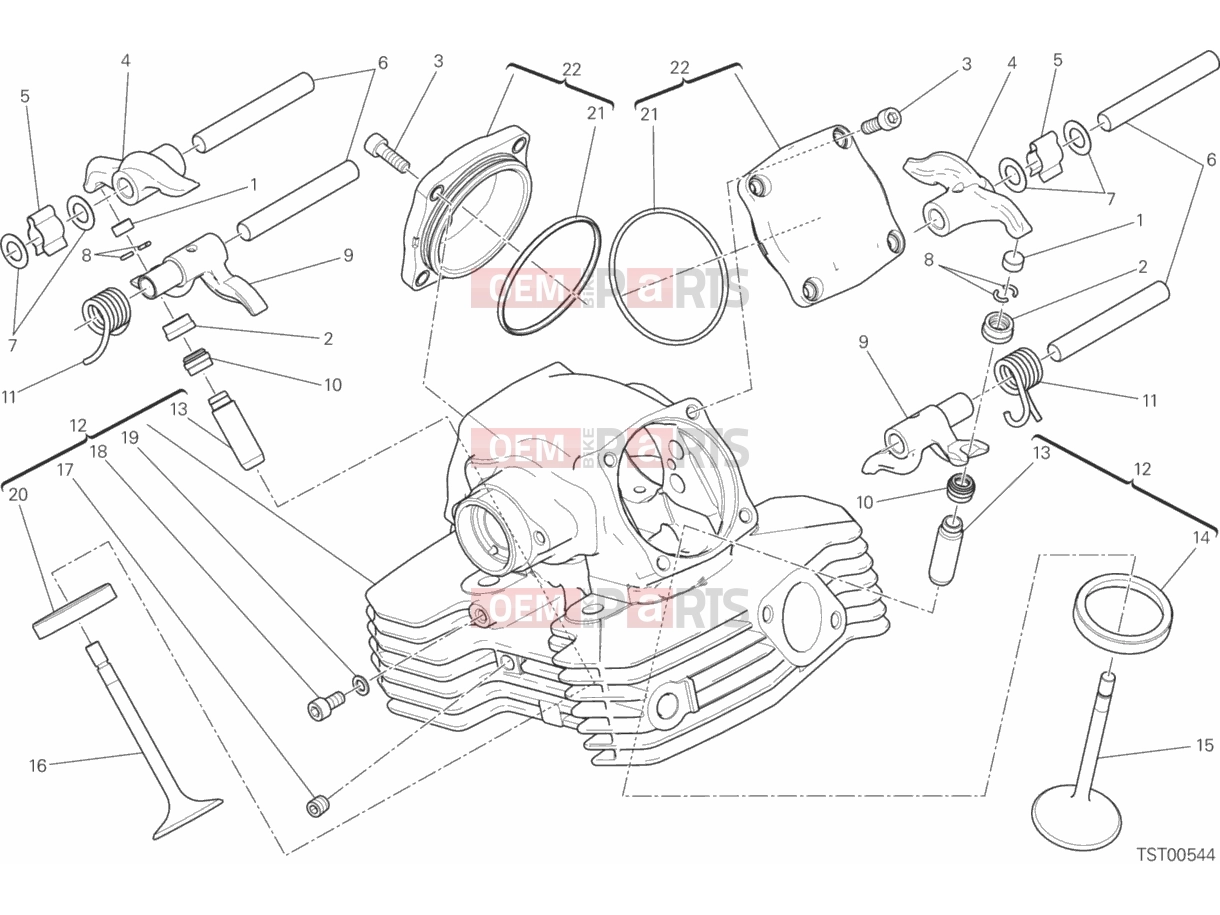 DUCATI 2016 Scrambler Icon VERTICAL HEAD