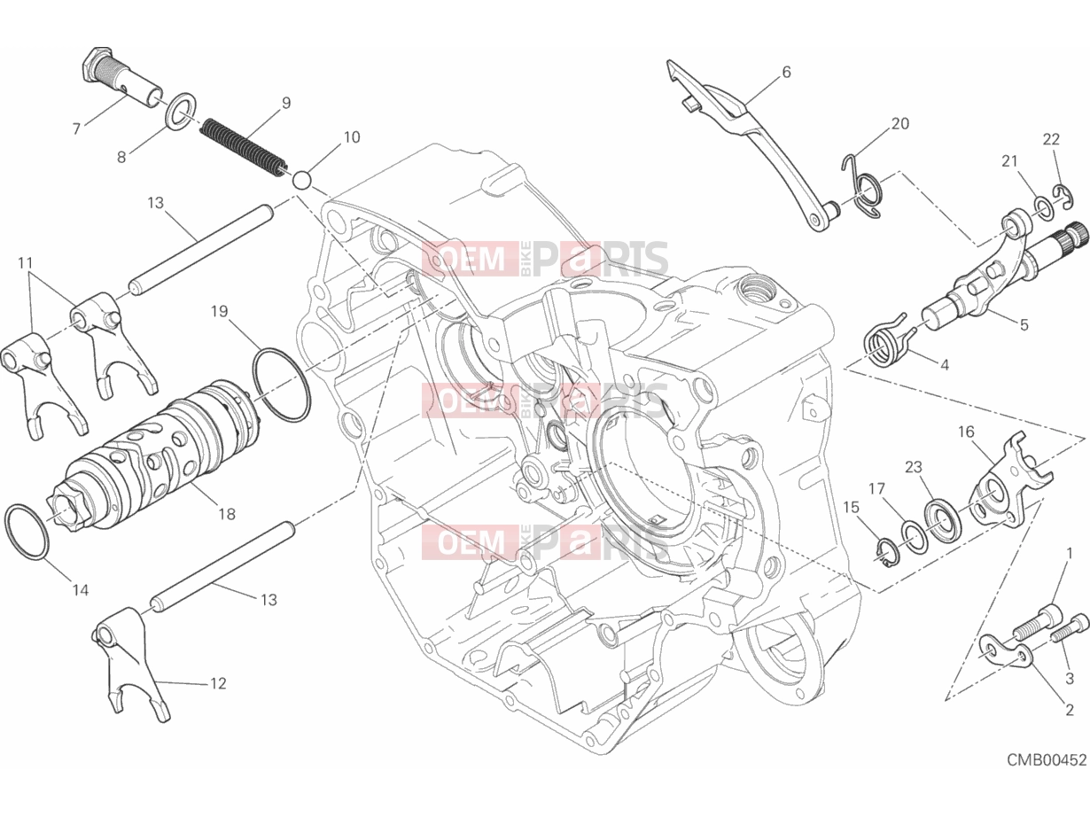 DUCATI 2016 Scrambler Icon SHIFT CAM - FORK