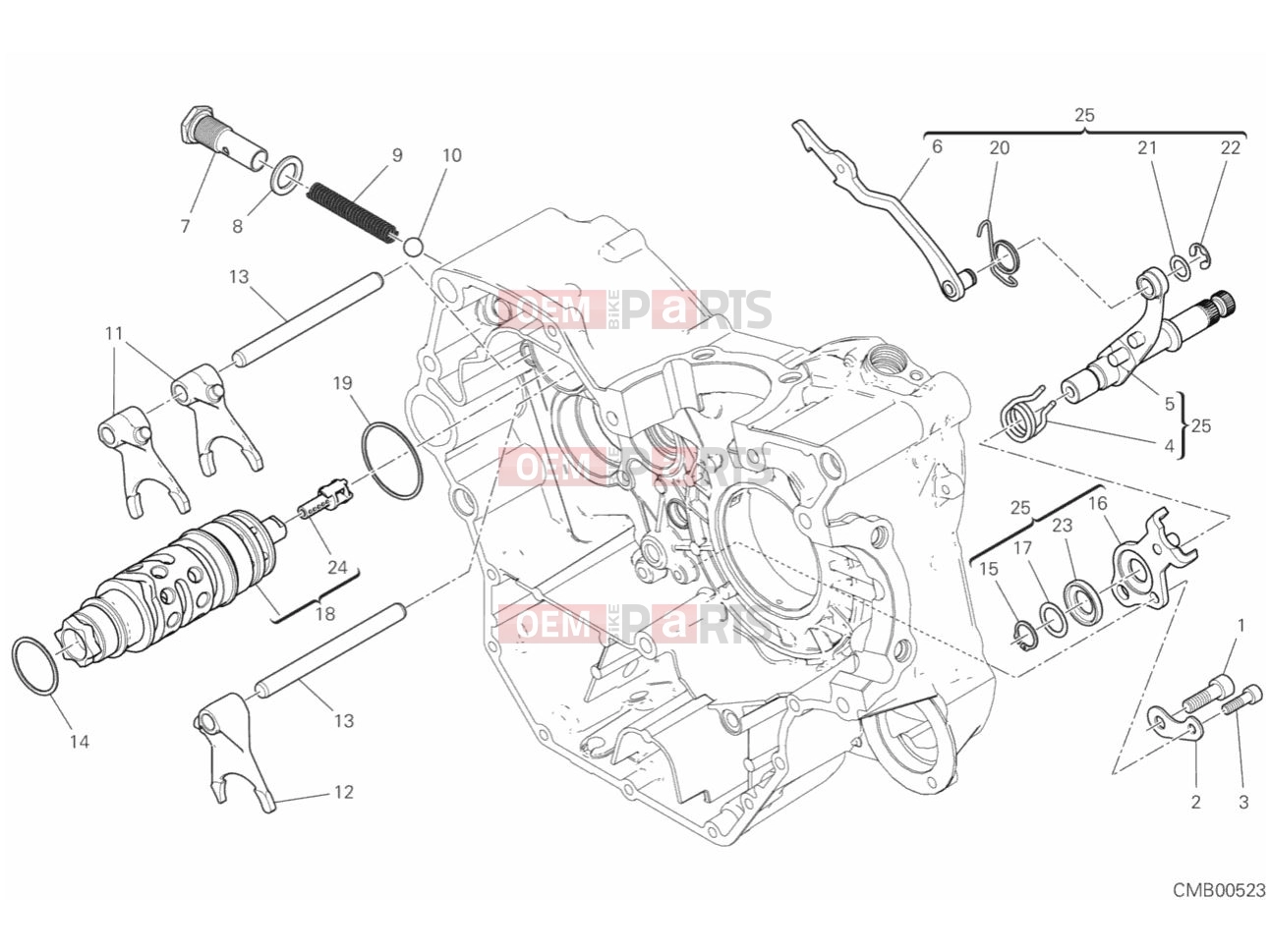 DUCATI 2019 Scrambler Desert Sled SHIFT CAM & FORK