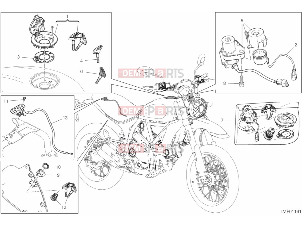 DUCATI 2020 Scrambler Desert Sled ELECTRICAL DEVICES 2
