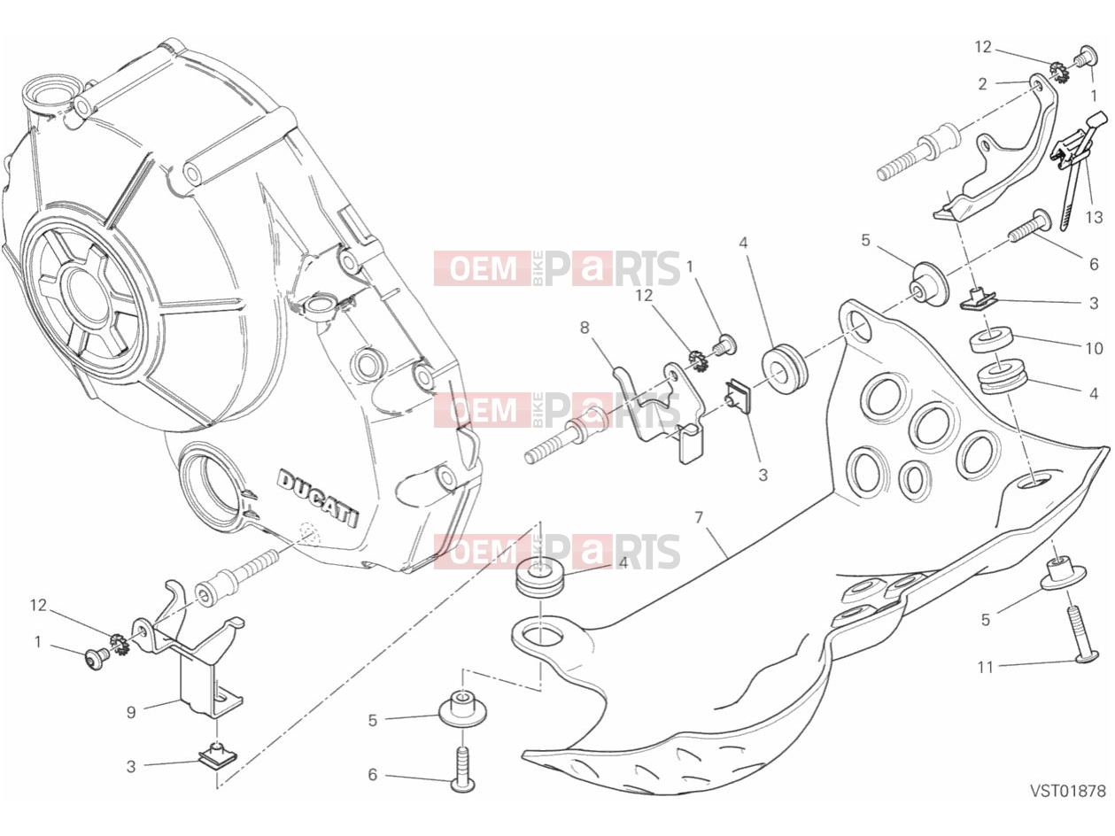 DUCATI 2020 Scrambler Desert Sled GUARD (ENGINE)
