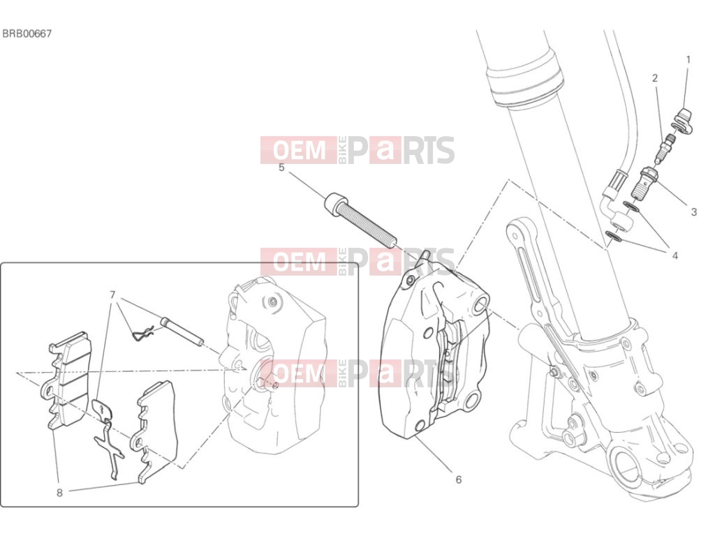 DUCATI 2020 Scrambler Full Throttle Front Brake System