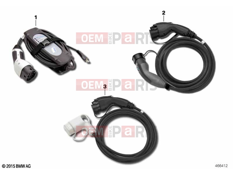 BMW Motorrad BMW 2020 C models C evolution (0C03) 77 | Rapid charging cable | Rapid charging cable