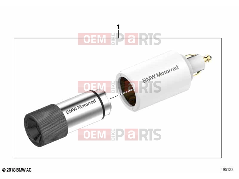 BMW Motorrad BMW 2020 C models C evolution (0C03) LED torch