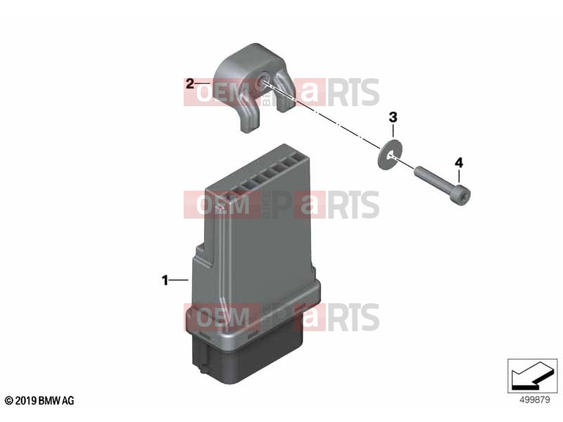 BMW Motorrad BMW 2020 C models C evolution (0C03) 61 | Basic module 