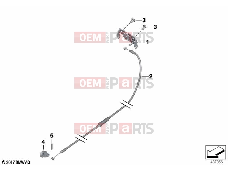 BMW Motorrad BMW 2020 C models C evolution (0C03) 52 | Seat bench locking system | Seat bench locking system