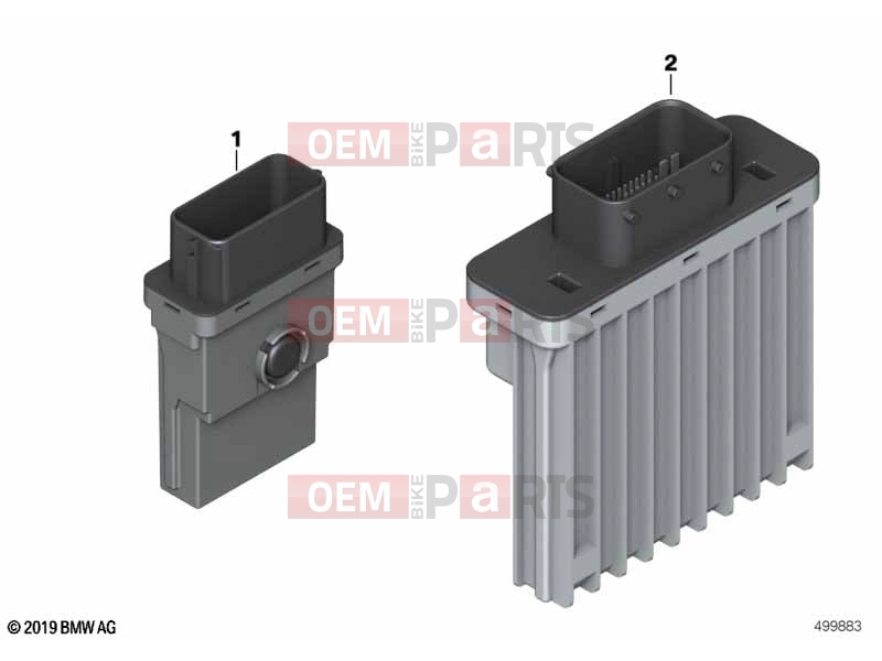 BMW Motorrad BMW 2020 C models CE04 (0C51, 0C53) 61 | Basic module 