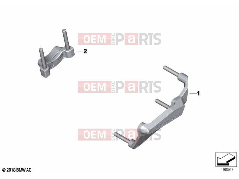 BMW Motorrad BMW 2021 M models M 1000 RR (0E71,0E73) 77 | Engine protector | Engine protector