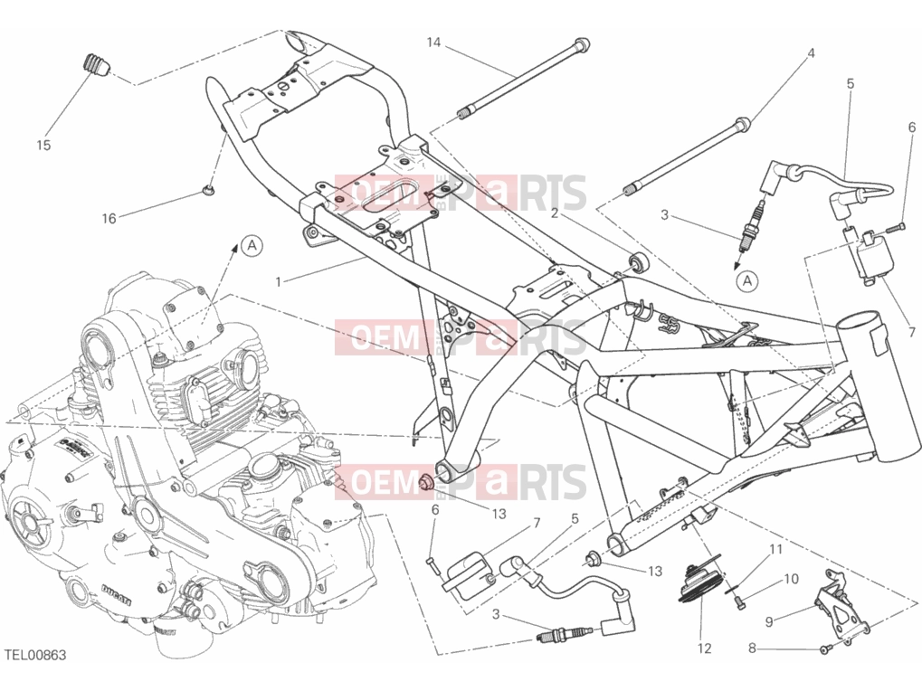 DUCATI 2015 Scrambler Icon FRAME