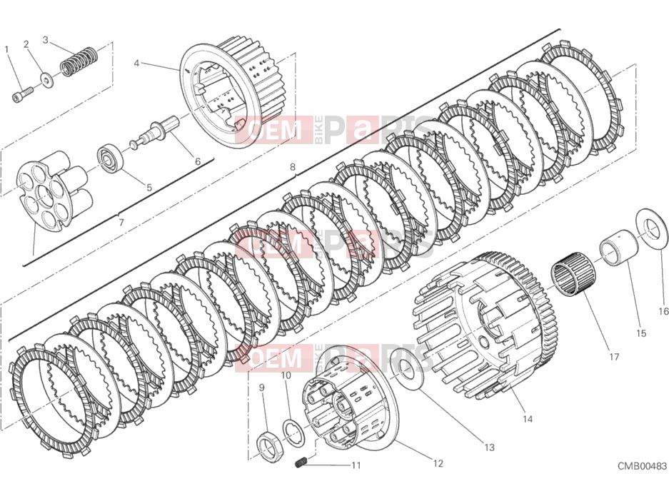 DUCATI 2017 Scrambler Icon CLUTCH