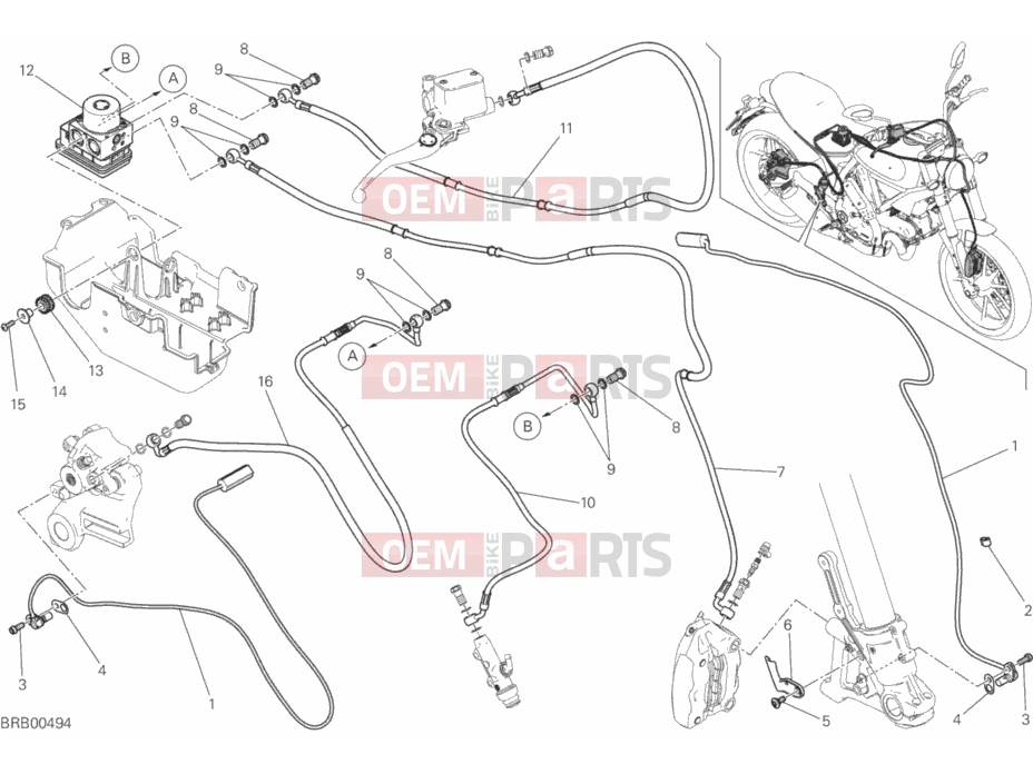 DUCATI 2017 Scrambler Icon ANTILOCK BRAKING SYSTEM (ABS)