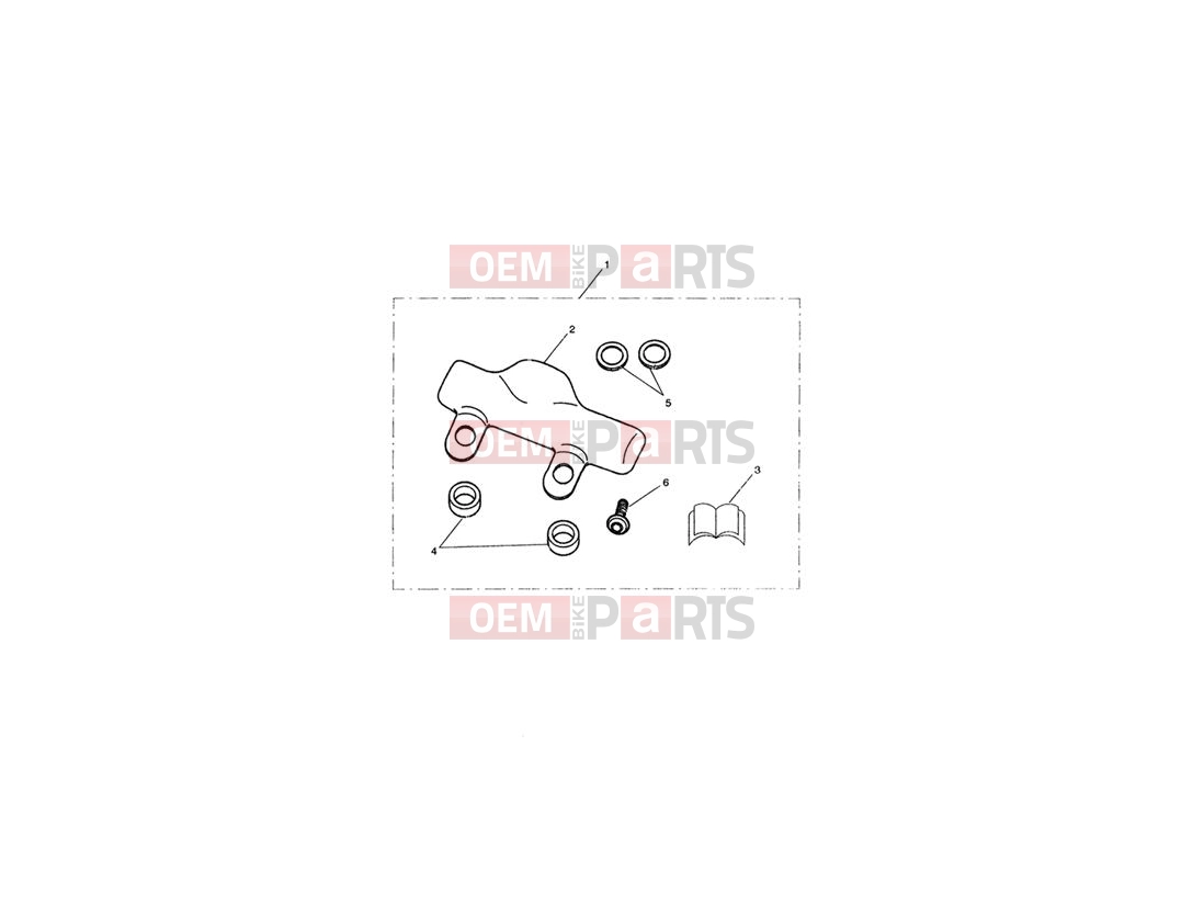 Triumph 2013 THUNDERBIRD Rear Master Cylinder Cover