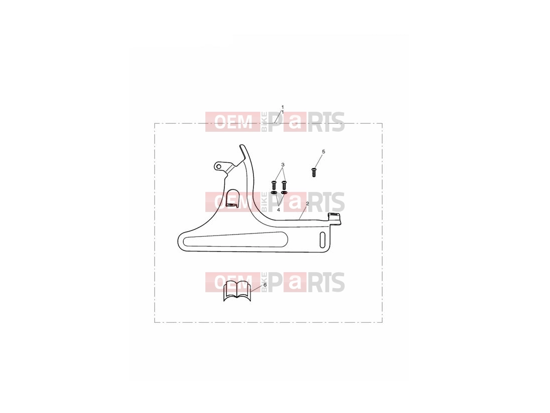 Triumph 2013 THUNDERBIRD Lower Belt Guard Kit