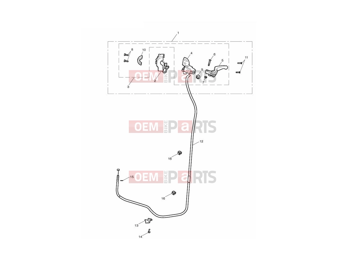 Triumph 2013 THUNDERBIRD Clutch Controls & Switches