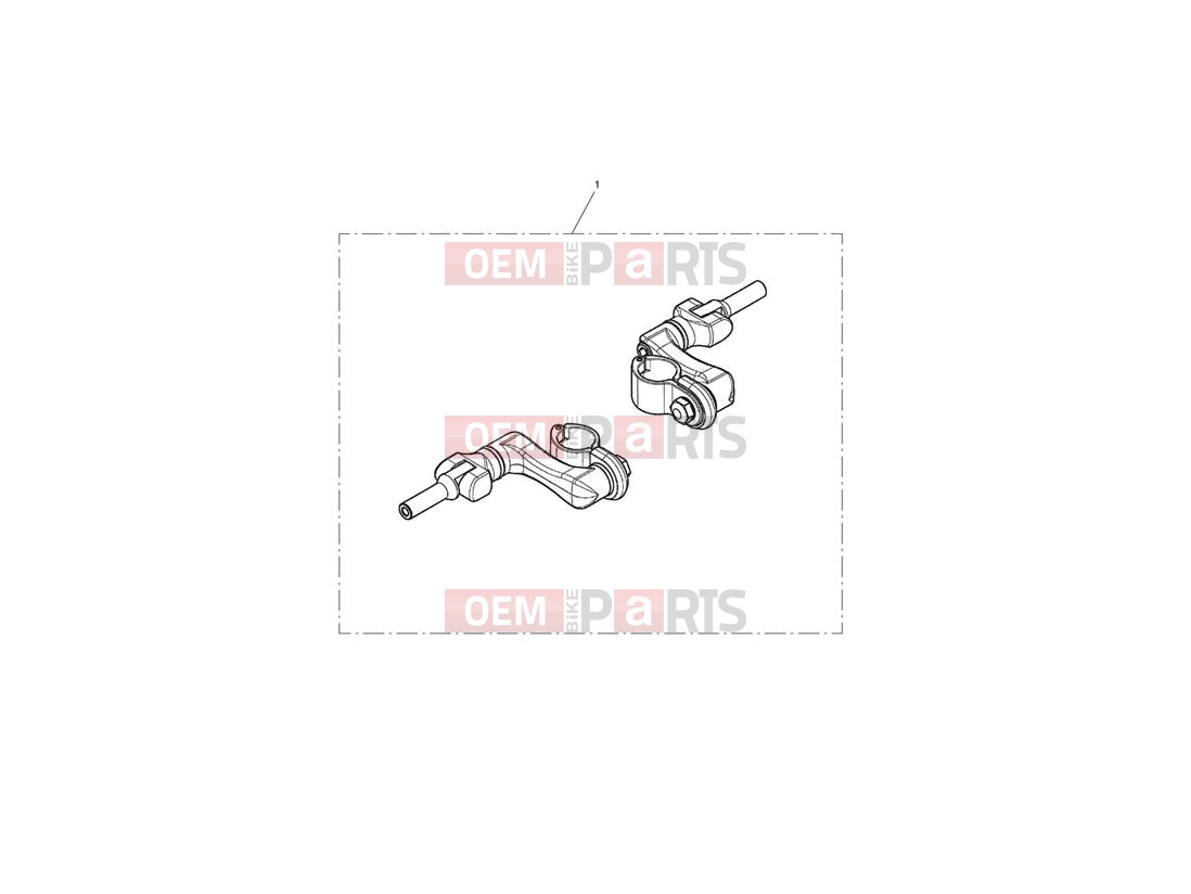 Triumph 2013 THUNDERBIRD Mount Adj. Assy, Pair