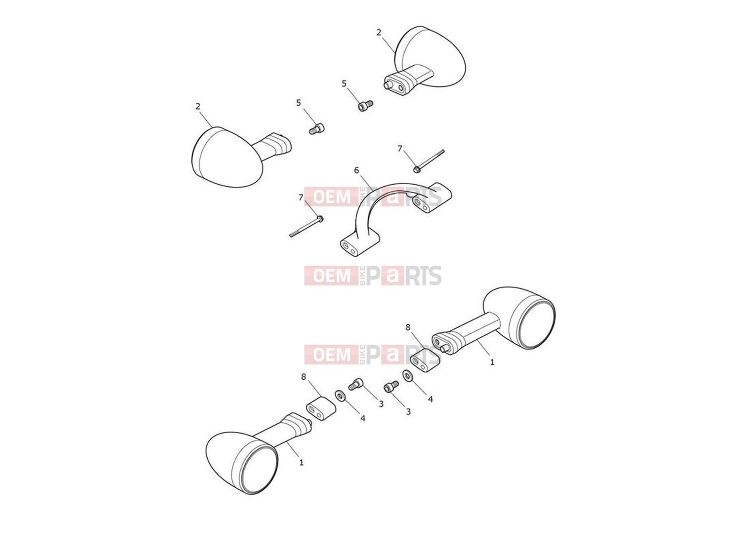 Triumph 2022 Speed Twin 1200 Indicators - US/CA